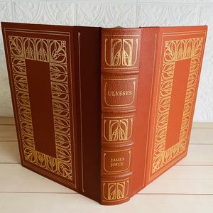 James Joyce - Ulysses - The Franklin Library - Collectors - Vintage Book - 1/4 Leather-bound