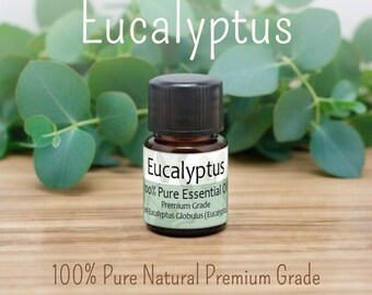 Eucalyptus Essential Oil 2ml, Calming Aromatherapy Diffuser Refill