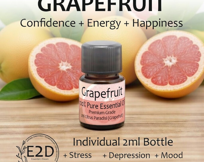 Tangy Citrus Grapefruit Essential Oil for Aromatherapy (2ml)
