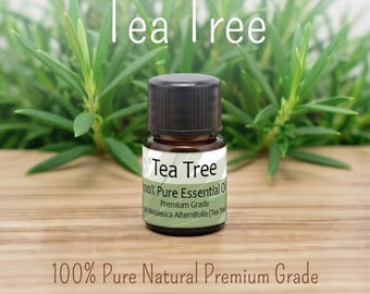 Tea Tree Essential Oil 2ml, Refreshing Aromatherapy Diffuser Refill