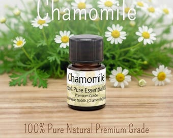 Chamomile Essential Oil 2ml, Calming Aromatherapy Diffuser Refill