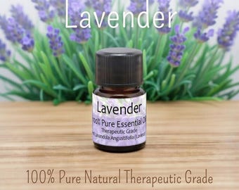 Lavender Essential Oil 2ml, Calming Aromatherapy Diffuser Refill