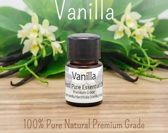 Vanilla Essential Oil 2ml, Comforting Aromatherapy Diffuser Refill