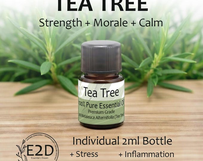 Refreshing Herbal Tea Tree Essential Oil for Aromatherapy (2ml)