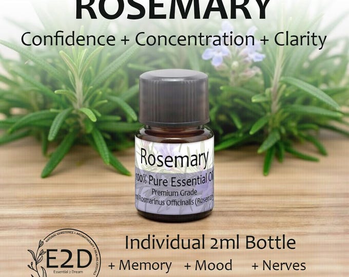 Sharp Herbal Rosemary Essential Oil for Aromatherapy (2ml)