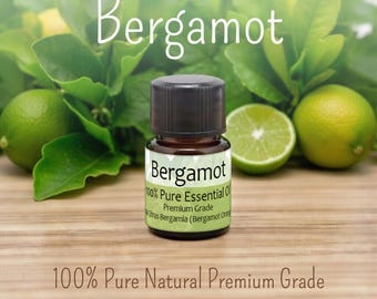 Bergamot Essential Oil 2ml, Citrus Aromatherapy Diffuser Refill