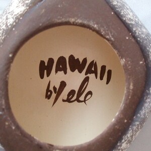 Vintage Ceramic Ashtray HAWAII by ele zdjęcie 2