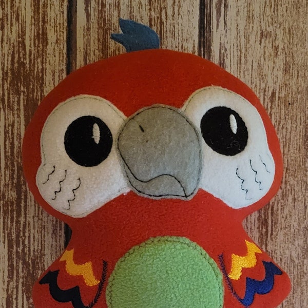 Made to Order Parrot Plush