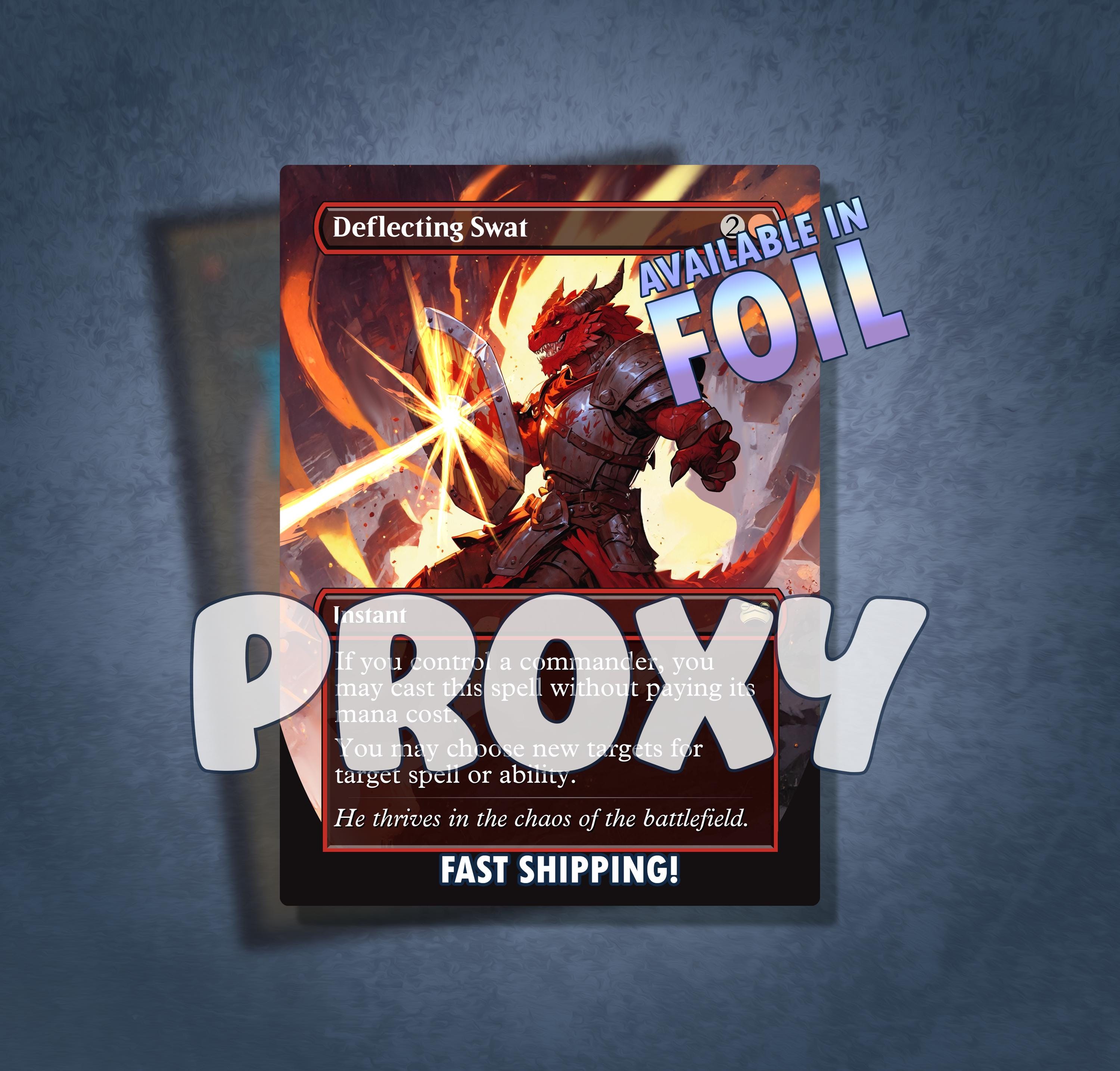 Mtg Proxy Deflecting Swat - Etsy