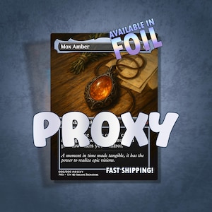 Mox Amber Proxy / MTG Proxy / Custom Proxy