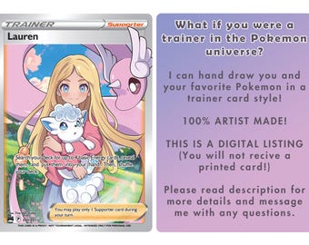 Personalisierte Pokémon Karte