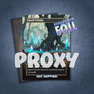 Zagoth Triome Land Proxy / MTG Proxy / Custom Proxy