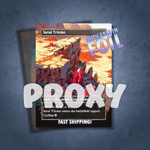 Savai Triome Proxy / MTG Proxy / Custom Proxy