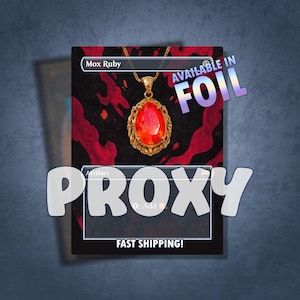 Mox Ruby Proxy / MTG Proxy / Custom Proxy