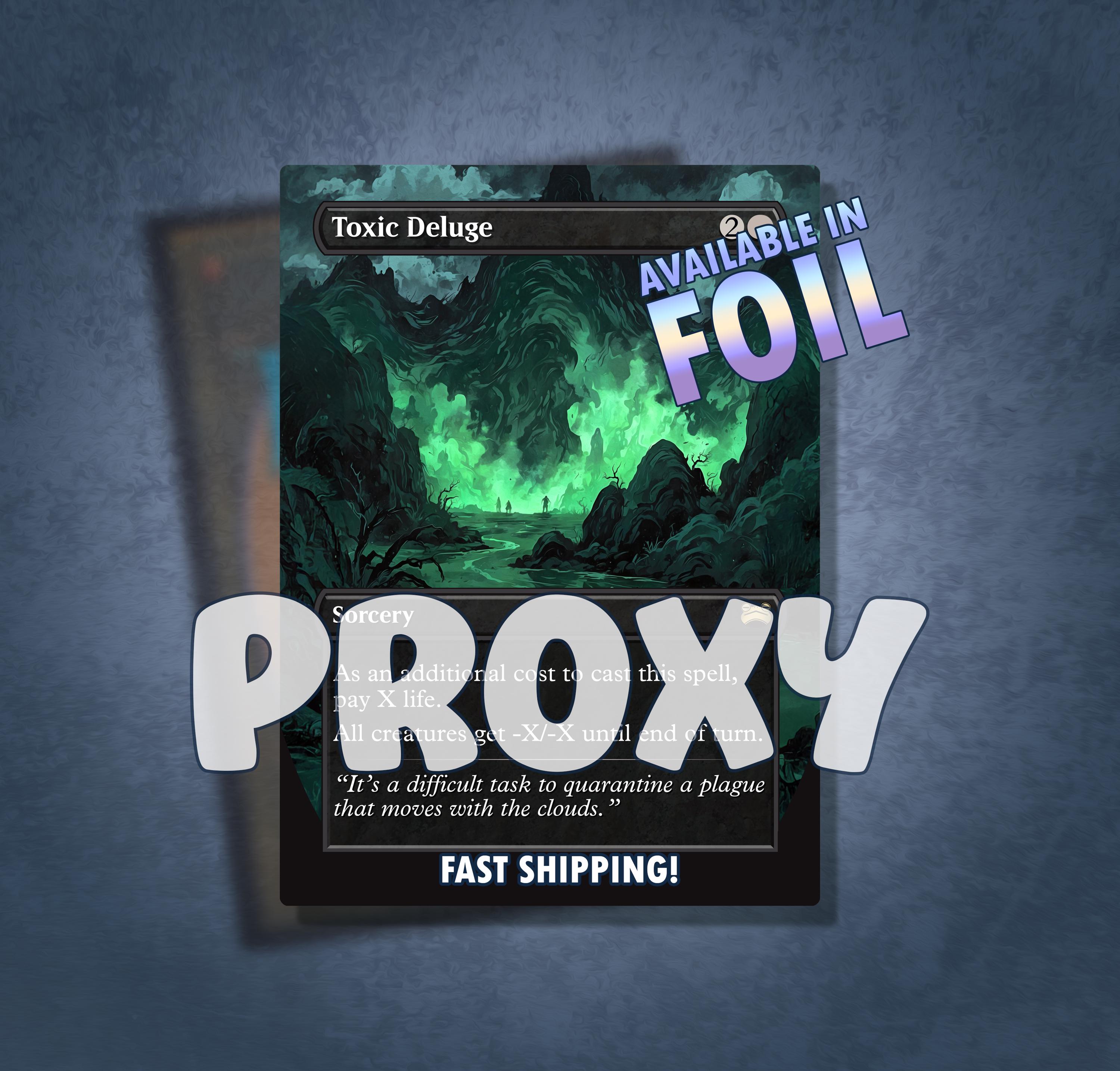 Toxic Deluge Proxy / MTG Proxy / Custom Proxy