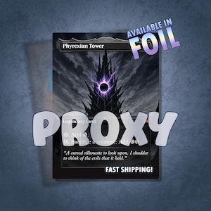 Phyrexian Tower Proxy / MTG Proxy / Custom Proxy