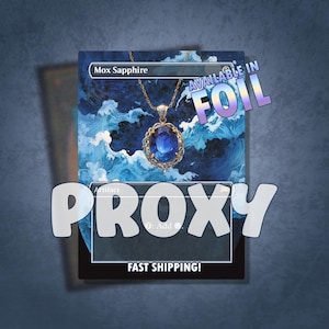 Mox Sapphire Proxy / MTG Proxy / Custom Proxy