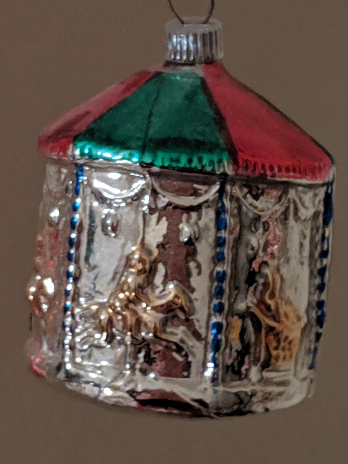 Vintage Carousel Ornament Made in Germany Etsy