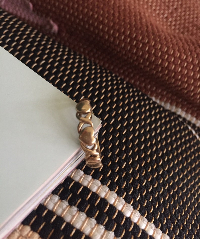 Yellow Gold 10k Band Hearts and X\u2019s Vintage