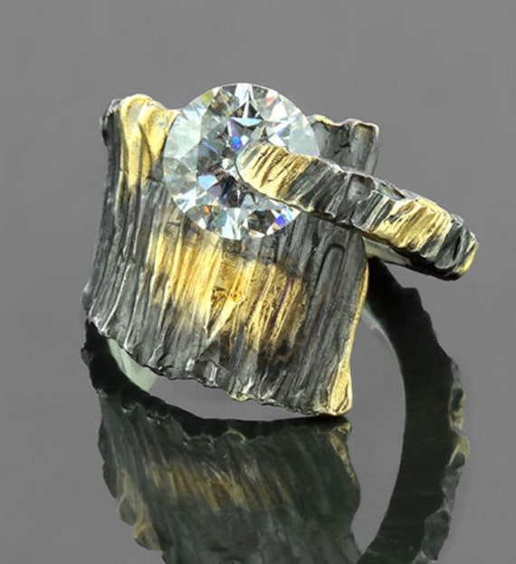 BORA Sterling Silver Designer Ring Handmade