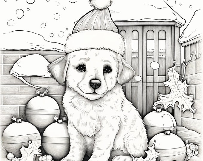 Xmas Colouring Pages 150 Holiday Coloring Bundle Digital Printable ...