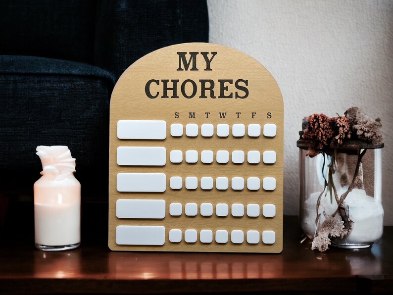 Dry Erase Chore Chart - Etsy
