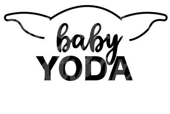 Download Baby Yoda Disney Star Wars Inspired SVG PNG Digital File ...