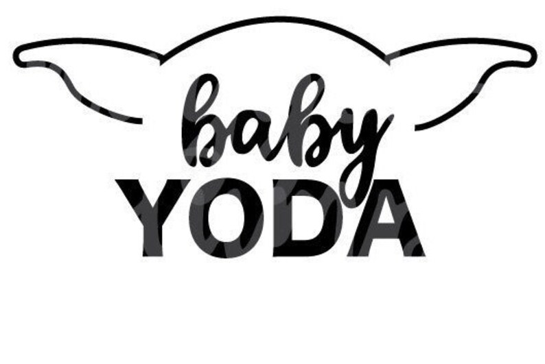 Download Baby Yoda Disney Star Wars Inspired SVG PNG Digital File ...