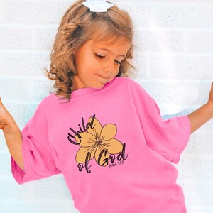Christian Shirt for Kids Summer Christian Shirts Youth Jesus Kids Apparel Girl Jesus Shirts Christian Kids Cross Shirt Girl Jesus Shirt