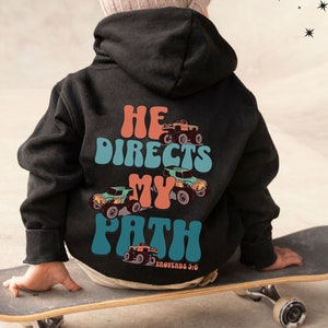 Christian boy hoodie Christian Youth hoodie Religious Hoodie Bible Verse Hoodie for Kids Jesus Kids Hoodie