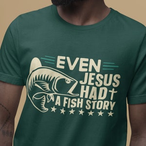 Mens Christian Shirt, Mens Christian Gifts, Male Christian Shirt, Fishing Shirt, Dad Gifts, Fisher of Men Shirt, Guys Christian Shirt