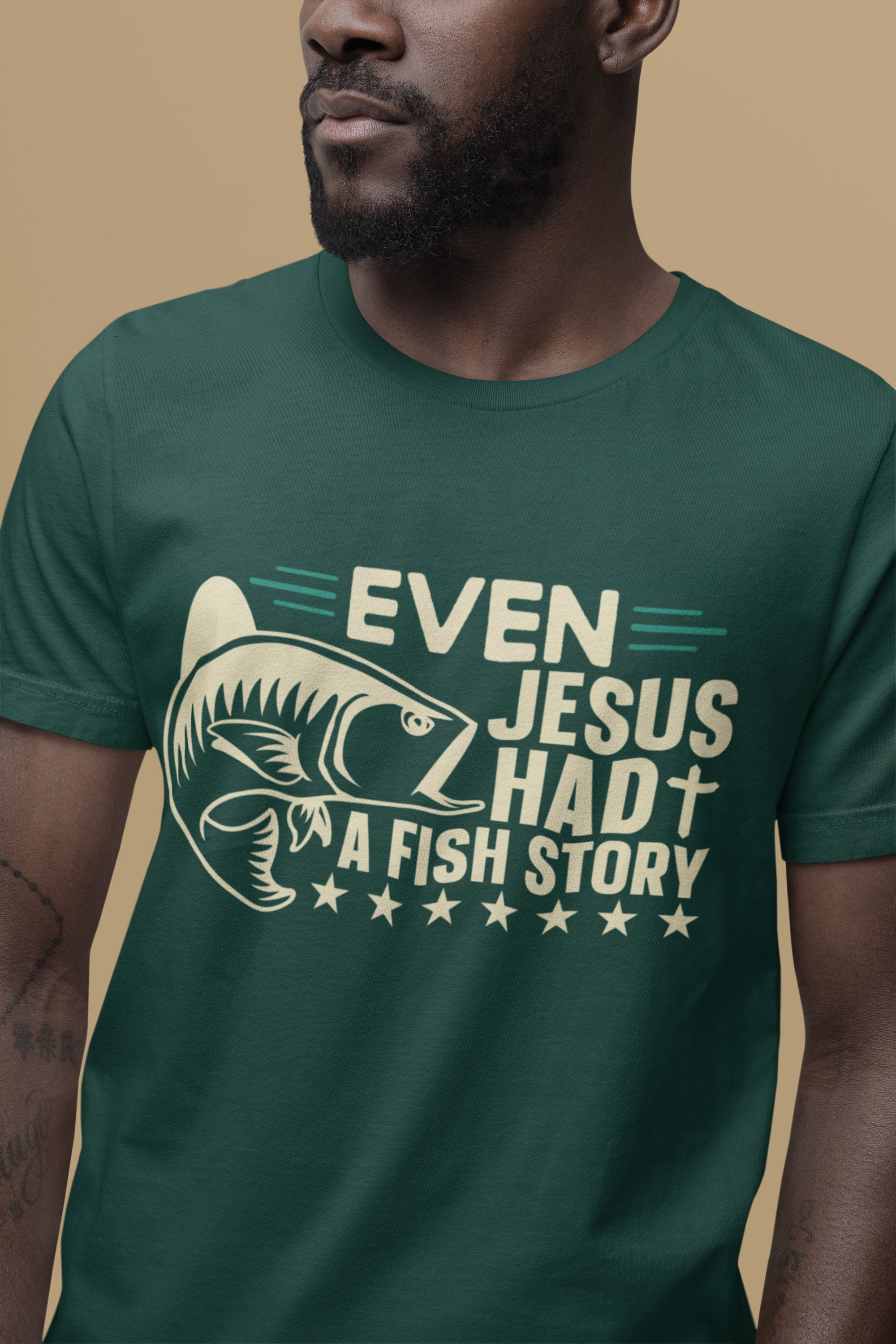 Mens Christian Shirt, Mens Christian Gifts, Male Christian Shirt, Fishing  Shirt, Dad Gifts, Fisher of Men Shirt, Guys Christian Shirt 