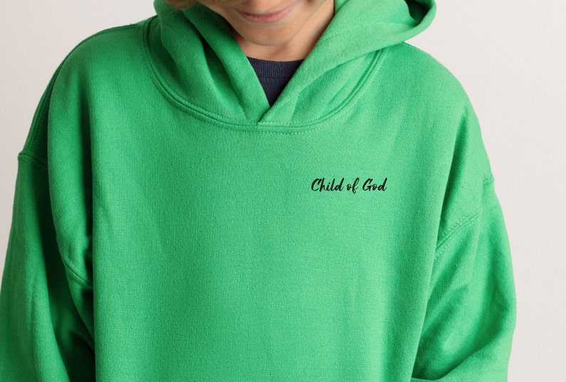 Christian Kids Hoodie Christian Youth Hoodie Gift for Kids Christian