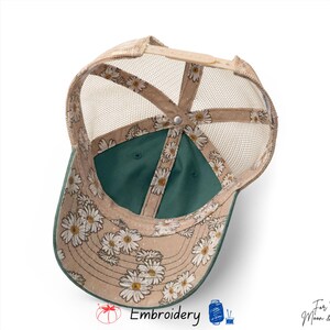 Embroidery Christian Hat for Women, Faith Baseball Cap, Ponytail Hat, Scripture Hat, Mission Trips, Cute Christian Hat, immagine 9