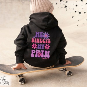 Christian kids hoodie Christian Youth hoodie Gift for kids Christian Jesus Kids Hoodie Bible Verse Hoodie Christian Girl Hoodie Godly Kids
