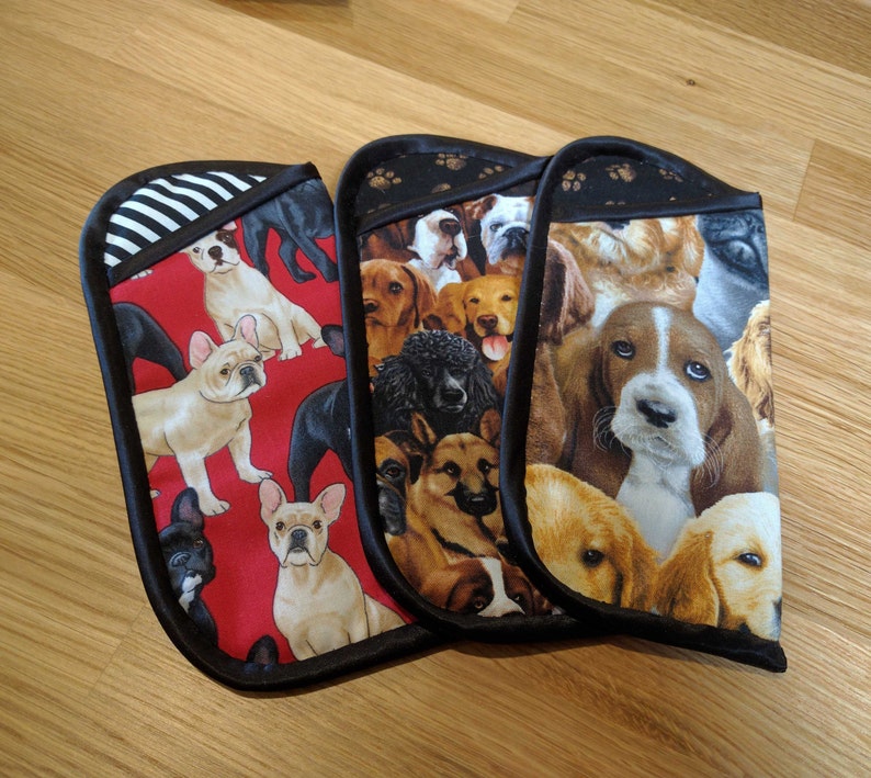 Eye Glasses Case Cute Reading Glasses Case Dog Fabric Etsy
