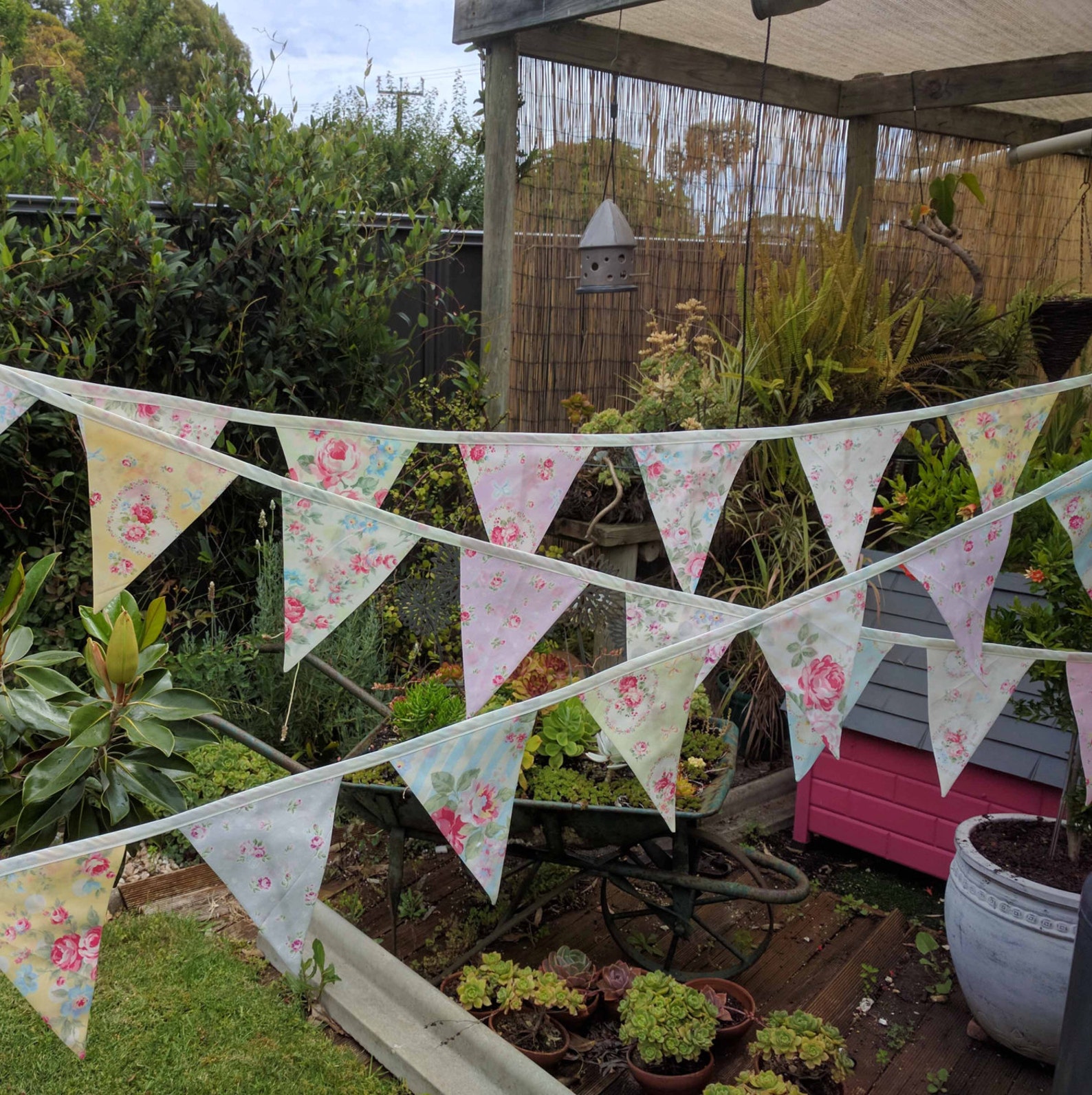 Bunting flags or banner for child's bedroom garden | Etsy