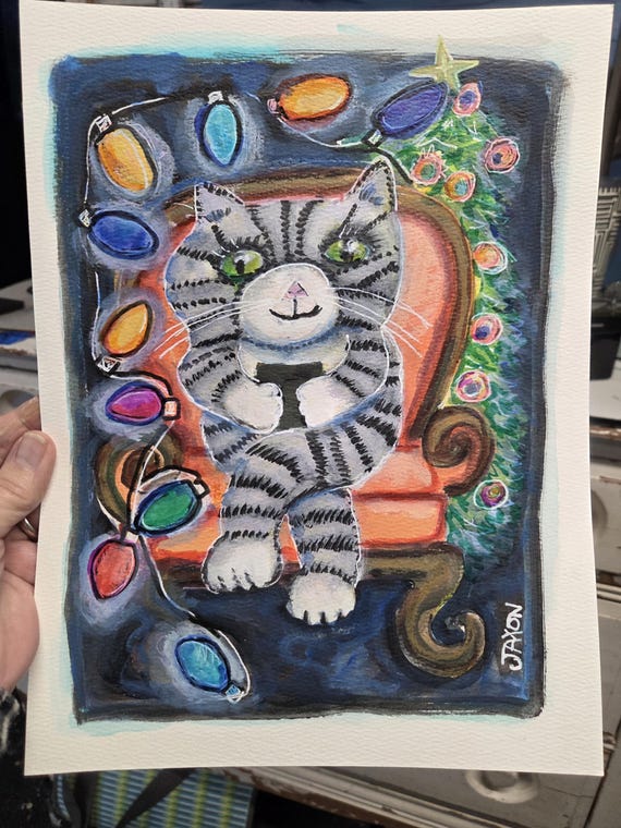 Christmas Glow - Original Art