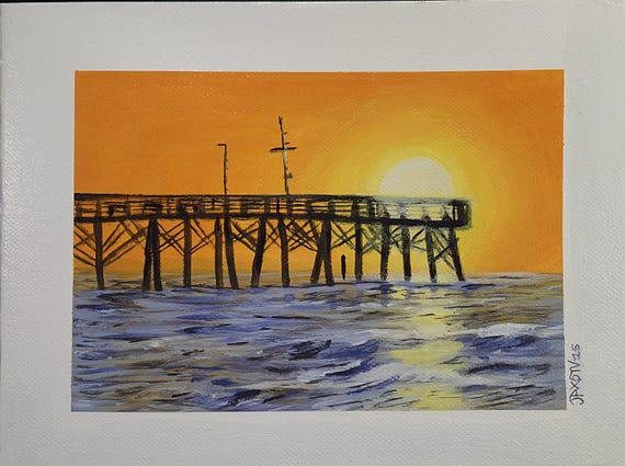 Surf City Pier | Original Art