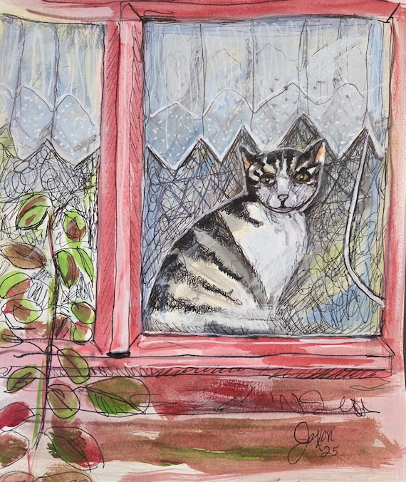 Window Seat - Original Art