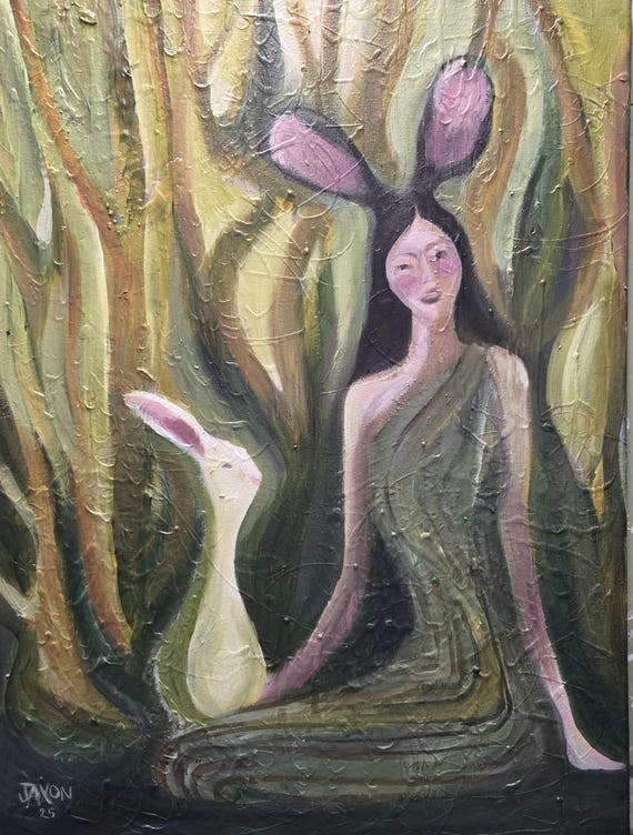 Original Acrylic on 18x24 Canvas - Forest