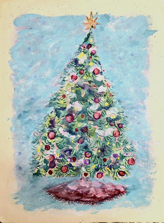 Oh Christmas Tree | Original Drawing Download