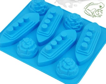 Mermaid and Anchors Chocolate Candy Mold nautical boat sailboat boating lake oce