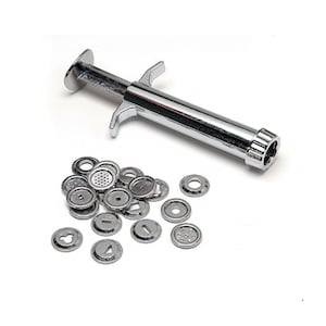 Clay Extruder with 19 Discs, Storage Box, and Metal Extruder