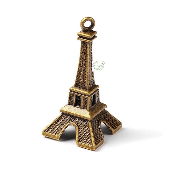 Bronze Eiffel Tower, Bulk Discount, 47x22mm