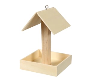 Kids Make Your Own Bird Feeder Unfinished Wood Wooden Craft Project Kit T167 
