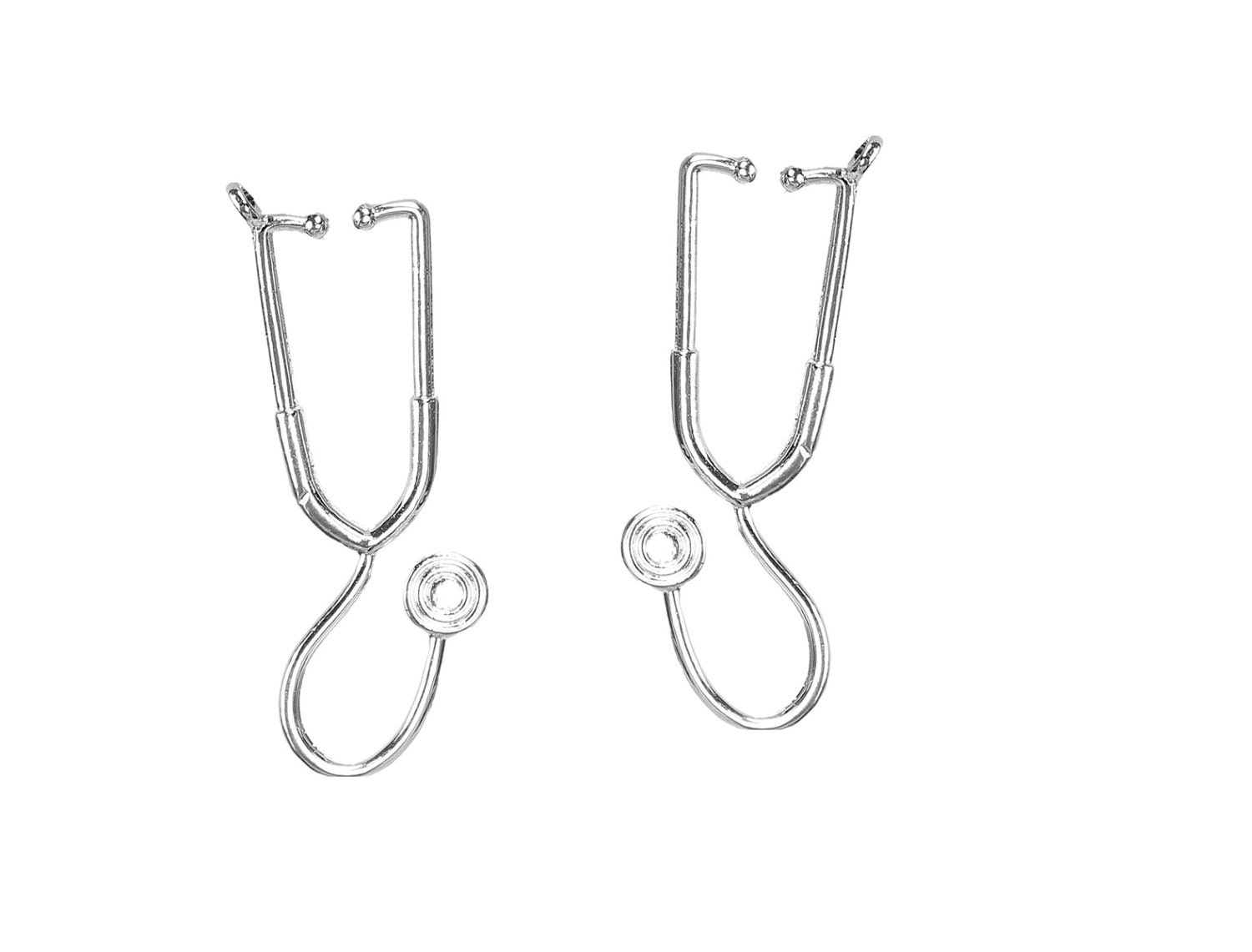 Stethoscope Charm Set of 2 Doctor Charm Nursing Charm Etsy