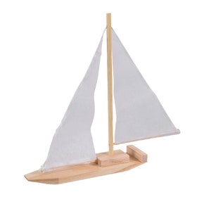 Wood Sailboat Craft Kit, Sail across your imagination with your handmade boat, Beginning model, Great Boy Craft Kit