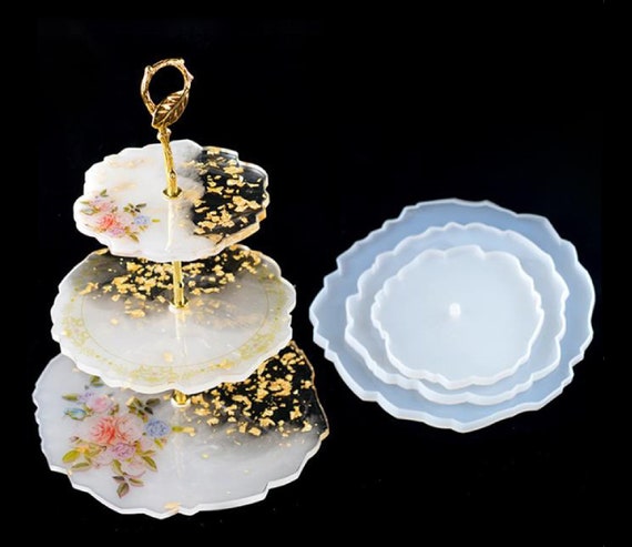 Resin Tray Mold for 3 Tier Cake Stand