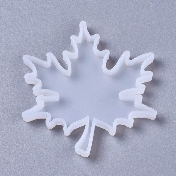 Maple Leaf Silcone Resin Mold, 91 x100mm, Great for making Fall Leaves